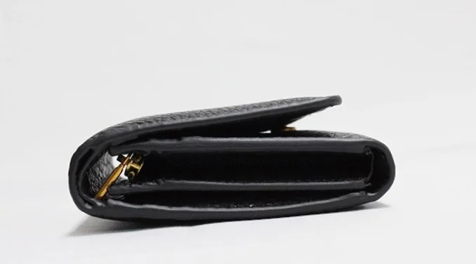 Женский кожаный короткий кошелек | Багаж и сумки