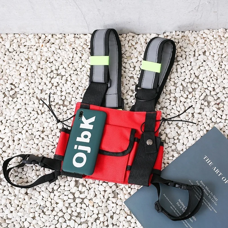 Новая тактическая функция посылка Мужская нагрудная сумка нейлоновая модная в