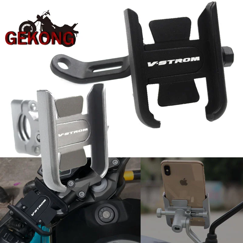 

For DUCATI DL650 DL1000 V-strom DL 650 1000 650XT 1000XT 1050XT Motorcycle CNC Handlebar Mobile Phone Holder GPS Stand Bracket