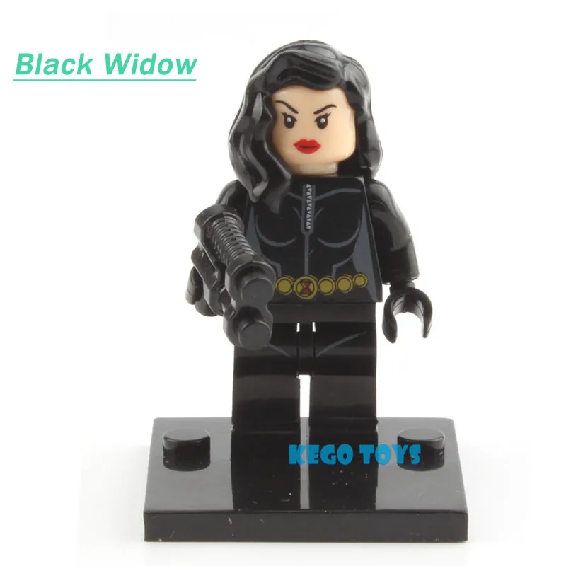 NO.051 058 Aquaman Mister Fantastic Cat woman The joker Nick Fury Woder индивидуальная фигурка супер герой