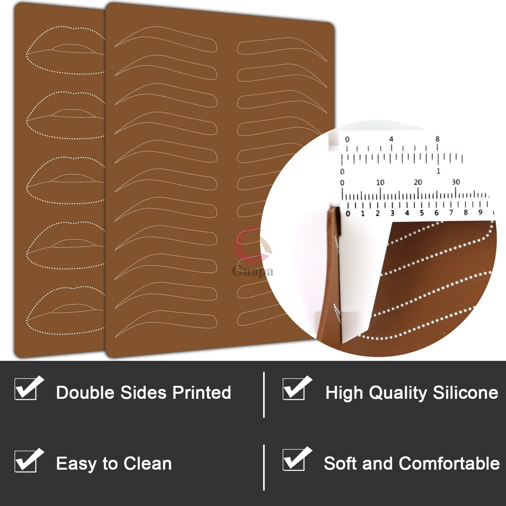 Силиконовая тренировочная кожа темно-коричневого цвета латексный лист для