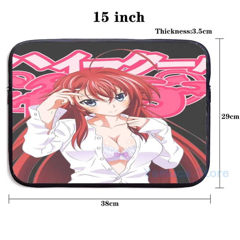 Школьный рюкзак Rias Gremory для старшей школы DxD с USB-зарядкой мужчин и женщин дорожная