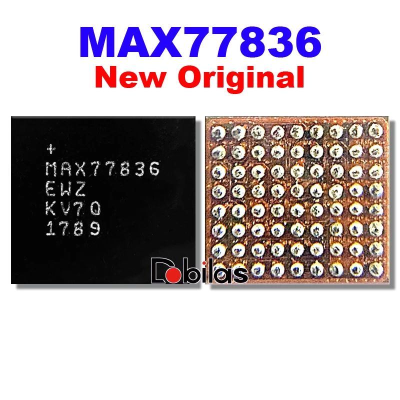 

5Pcs/Lot MAX77836 MAX77836EWZ Power IC New Original For Samsung Galaxy S7 S7 EDGE PMIC PM IC BGA Power Management Supply Chip