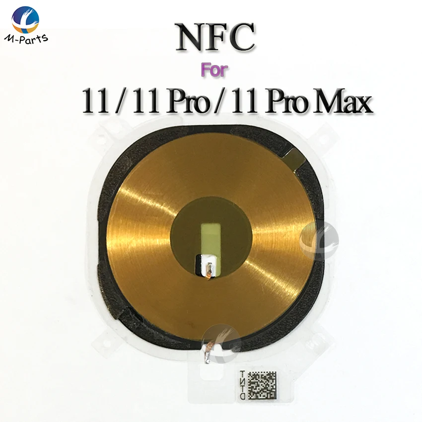 

NFC-чип для iPhone 11 11 Pro Max, беспроводная зарядная панель, наклейка на катушку, гибкий ленточный кабель, датчик антенны