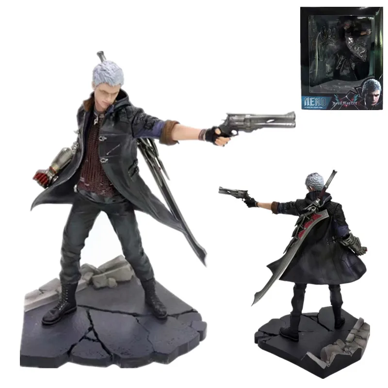 28cm ARTFX J Devil May-Cry NERO DANTE Statue Figure PVC Model collection of toy gifts