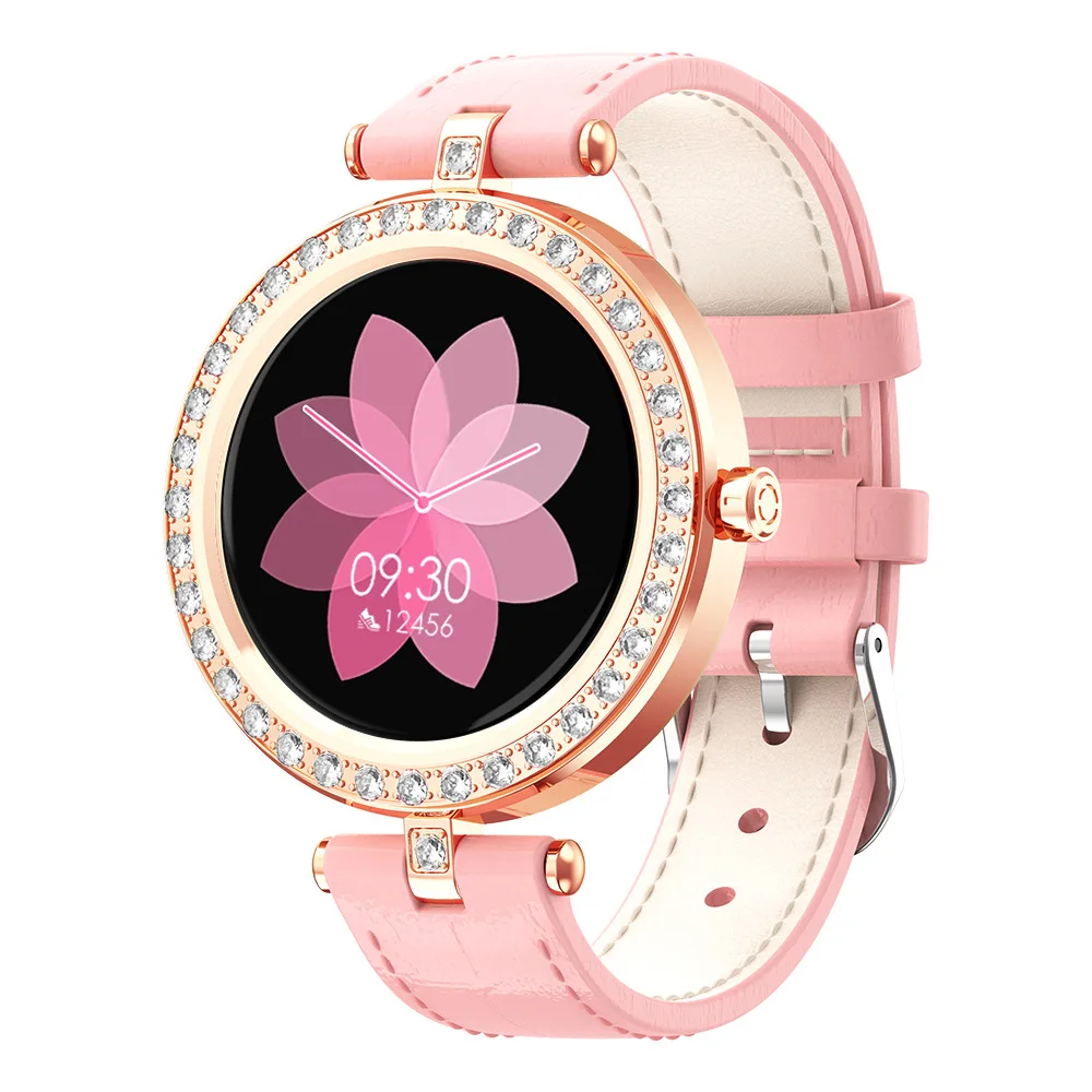 

Women's S28 Heart Rate Blood Oxygen Smart Bracelet Menstrual Weather Exercise Step-by-Step Sleep Monitoring Call Smart Watch