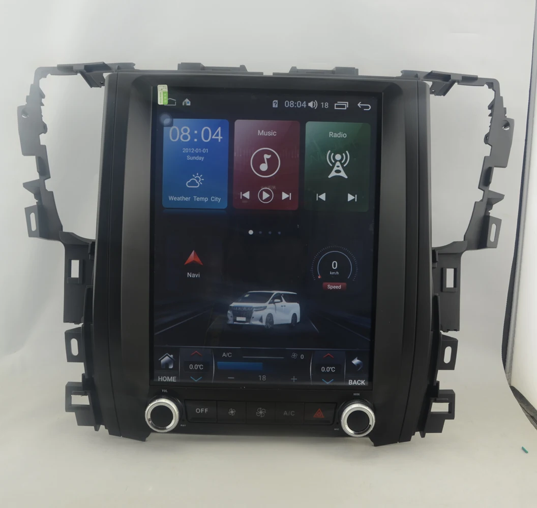 12 1 &quottesla style вертикальный экран android 9 Восьмиядерный Автомобильный GPS