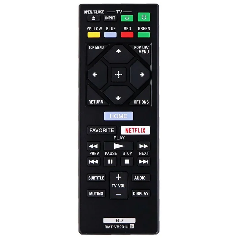 Пульт дистанционного управления Управление для SONY BD DVD дисков Blu Ray Player RMT VB200U BDP S1700