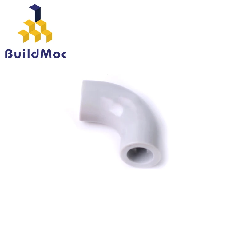 

BuildMOC Assembles Particles 71076 TUBE CURVED 1 2/3, METALIZED Building Blocks Parts DIY electric Educa