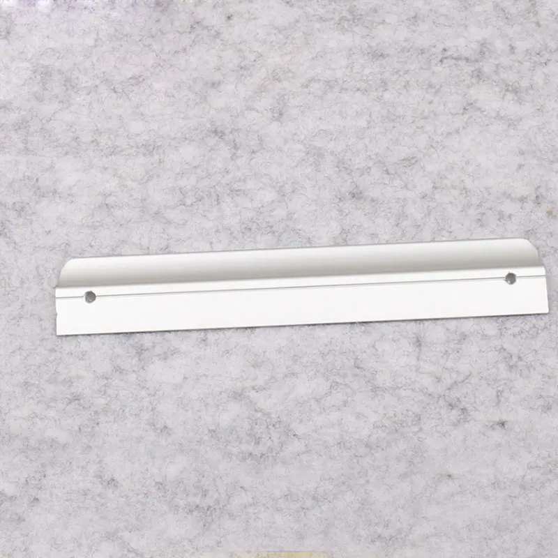 Алюминиевая дверь для кухонного шкафа в современном минималистичном