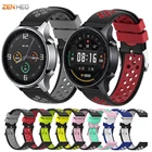 Спортивный силиконовый ремешок для часов Xiaomi Mi, сменный цветной ремешок 22 мм для часов Huami Amazfit Pace Stratos 3, 2, 2S, ремешок для часов