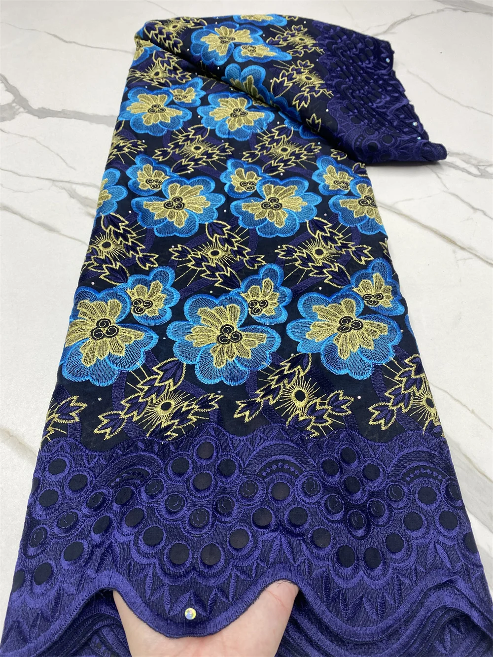 NI.AI Дубай высокое качество нигерийская Австрия швейцарская вуаль кружева в