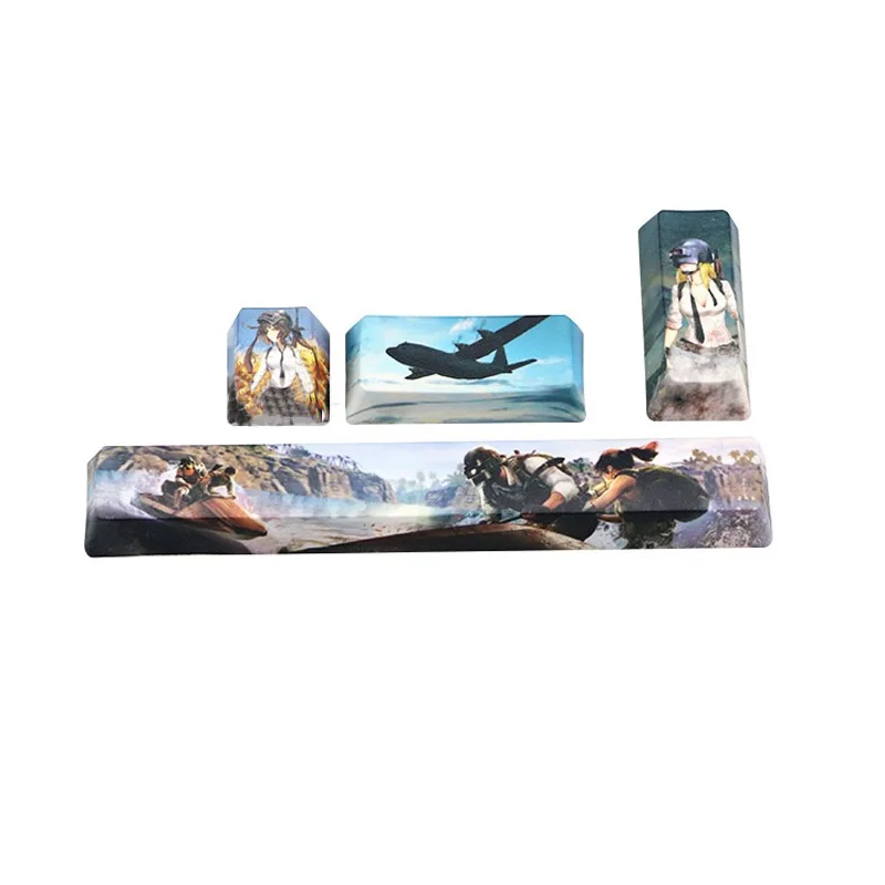 Клавиатура Keycap Space Bar 6 25u ESC Интерфейсные клавиши PBT пятисторонняя красящая