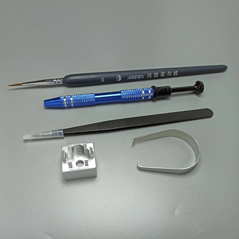 

Набор для клавиатуры с антистатической смазкой, хороший подарок для любителей электронной механической клавиатуры, клавиатура «сделай сам...