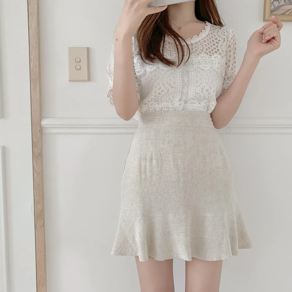 Милая Мини-юбка женская модная юбка в корейском и японском стиле преппи милая