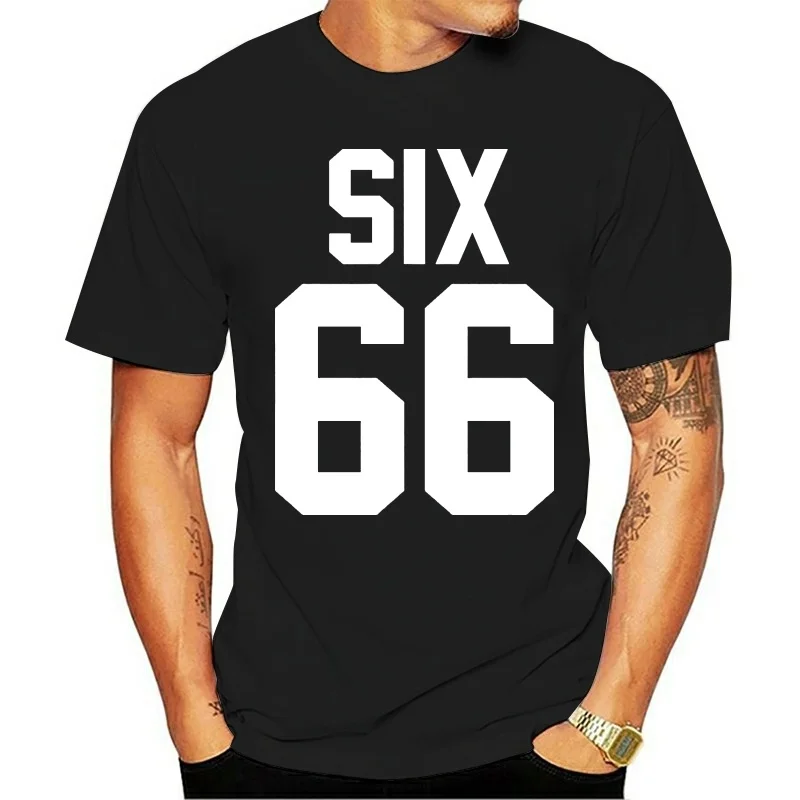 

2021 Мужская футболка Varsity 666 Женская Мужская футболка