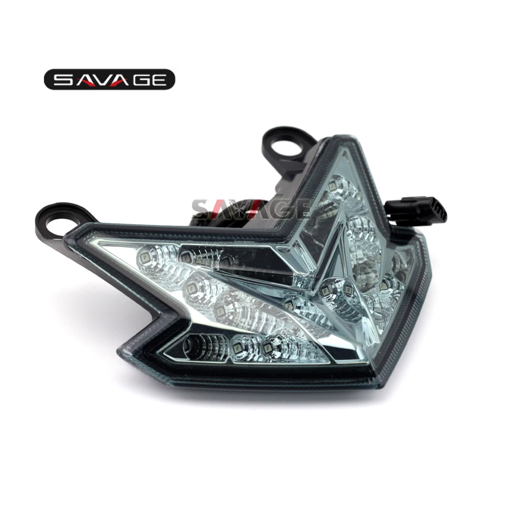 Светодиодный задний тормозной светильник для KAWASAKI Z125/PRO-, Z800/NINJA ZX-6R 2013- 17 16 15 аксессуары для мотоциклов задний светильник
