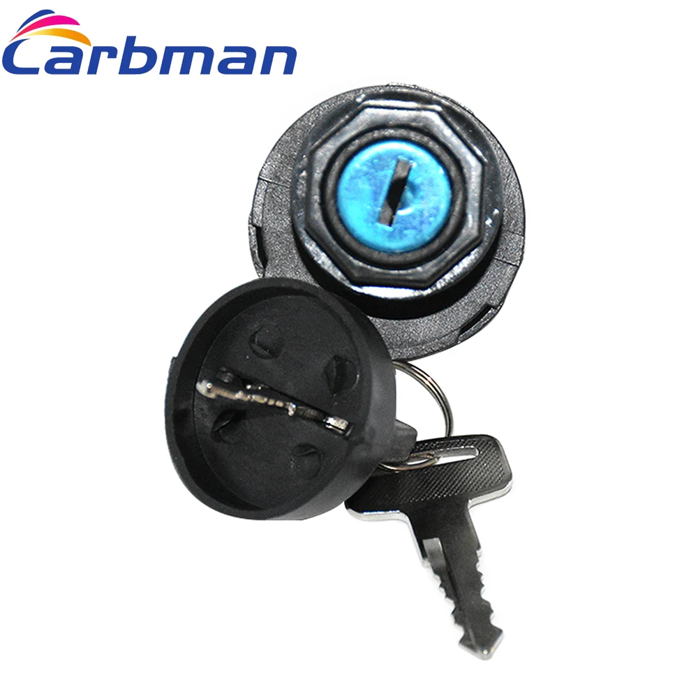 

Carbman New Ignition Key Switch For Arctic Cat 0430-090 400 500 550 650 700 1000 2008-2016