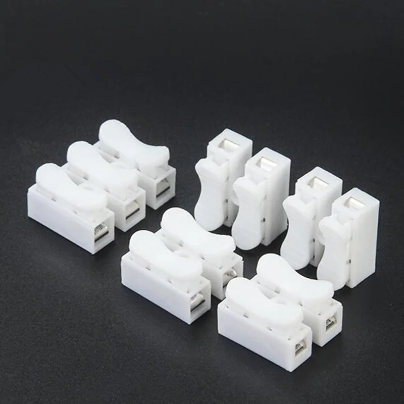 10 шт. CH 2 шпильки быстрый фиксатор соединения проводов терминалов Напряжение 250V