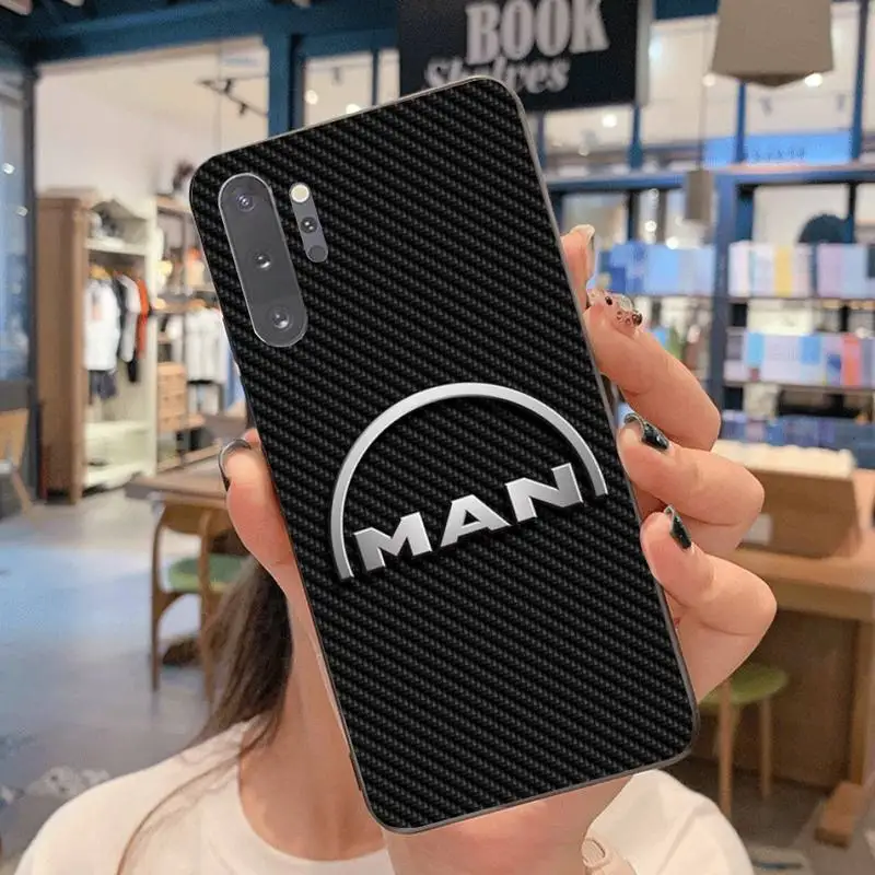 Чехол для телефона с логотипом Man Trucks Samsung Galaxy Note20 ultra 7 8 9 10 Plus lite M21 M31S M30S M51 |