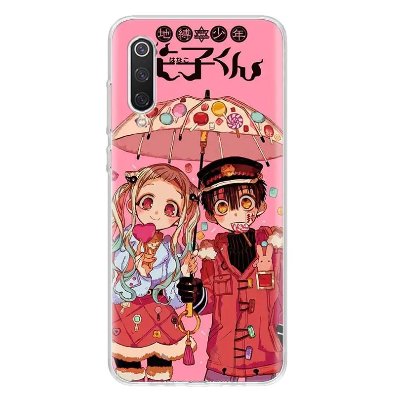 Toilet Bound Hanako Kun Anime Phone Case Cover For Xiaomi Redmi Note 10 Pro 5G 9S 8T 9 8 7 6 6A 7A 8A 9A 9C K40 K20 K30 S2 Coque