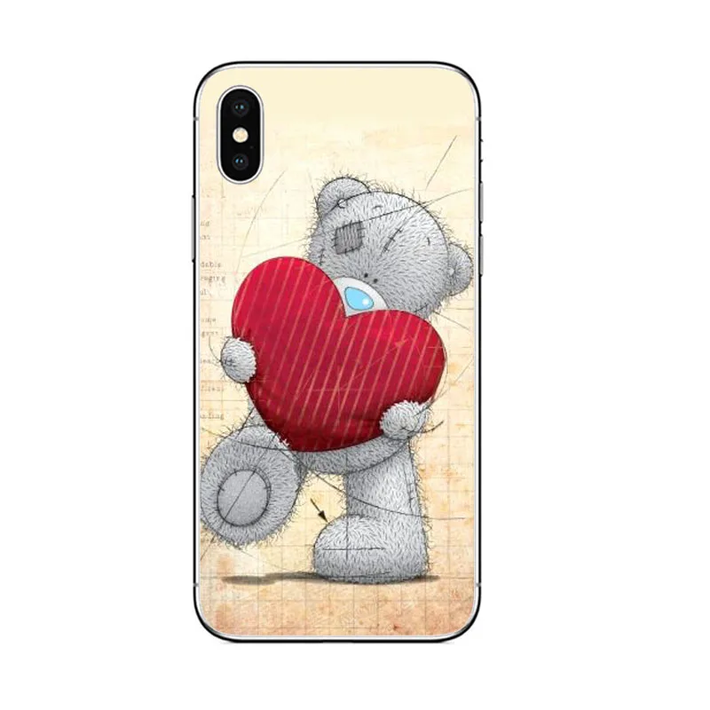 Me To You потрёпанный плюшевый медвежонок силиконовый чехол для телефона iphone 6 6S 7 8 PLUS