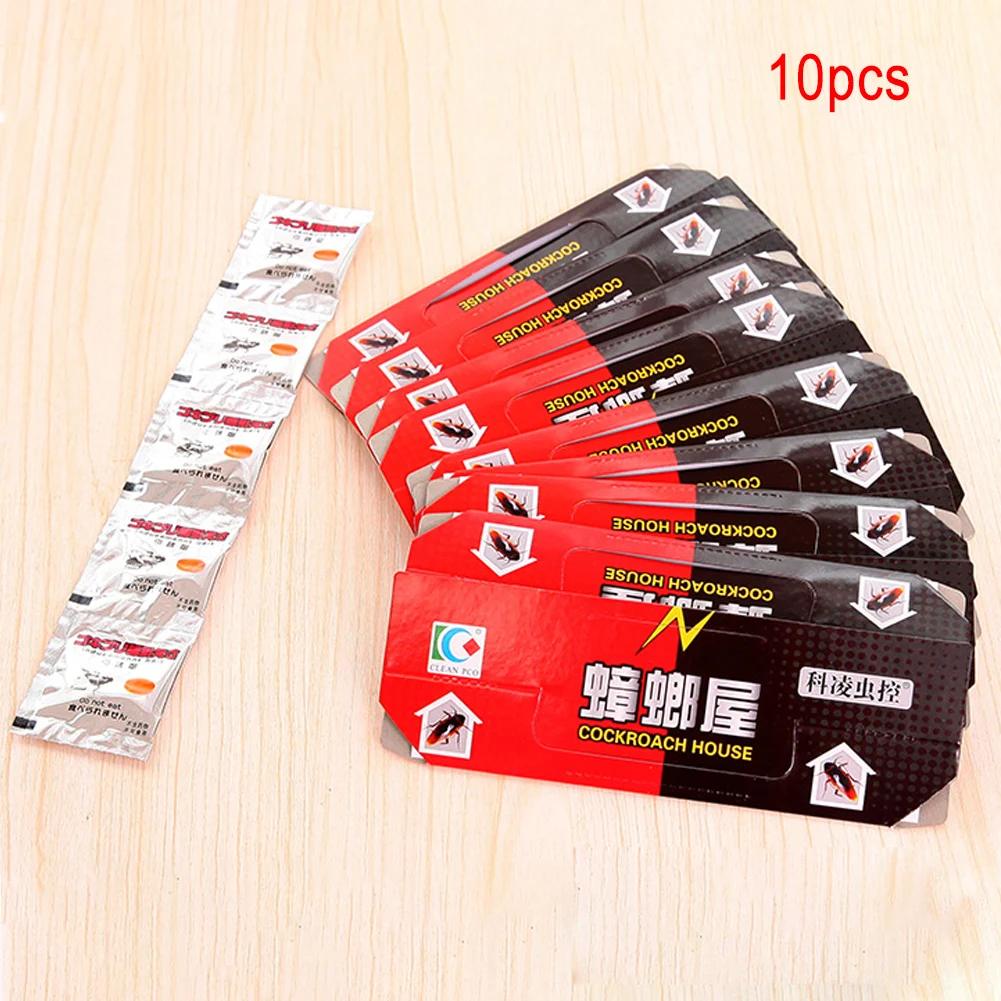 10X ловушки ловушка для уничтожения липкая тараканов сильный липкий отпугиватель
