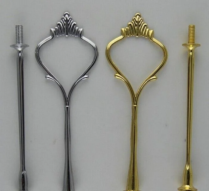 Кронштейн держатель из нержавеющей стали 3 уровня круглая подставка для кексов