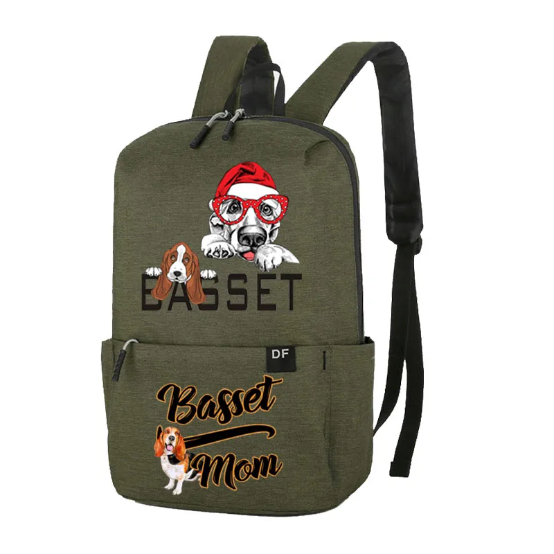 

Basset Hound Dog Xiaomi Mi Backpack 7L/20L Waterproof and Colorful Daily Urban Unisex Travel Backpack