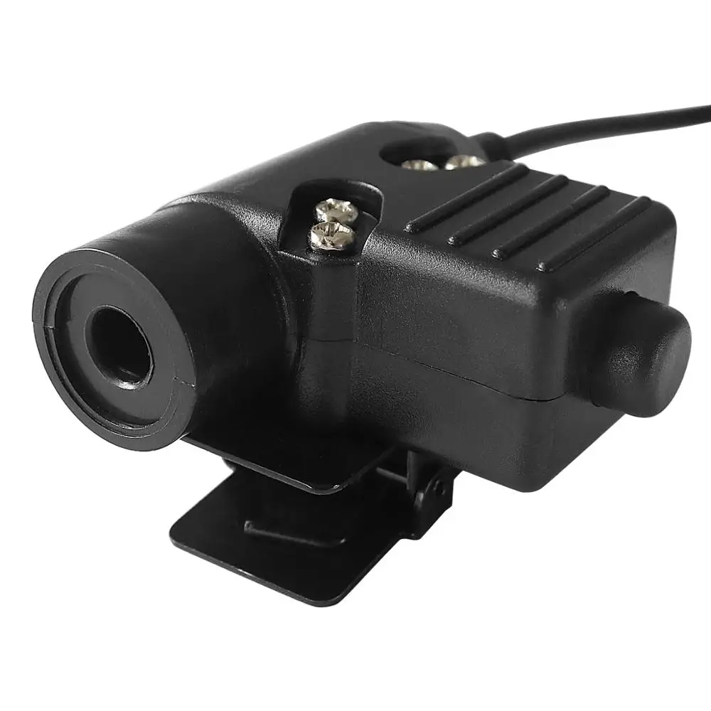 Yaesu Vertex U94 Ptt Tactical Headset Adapter Plug for Yaesu Vertex VX-6R VX-7R VX6R VX7R FT-270 VX-127 VX-170 Walkie Talkie