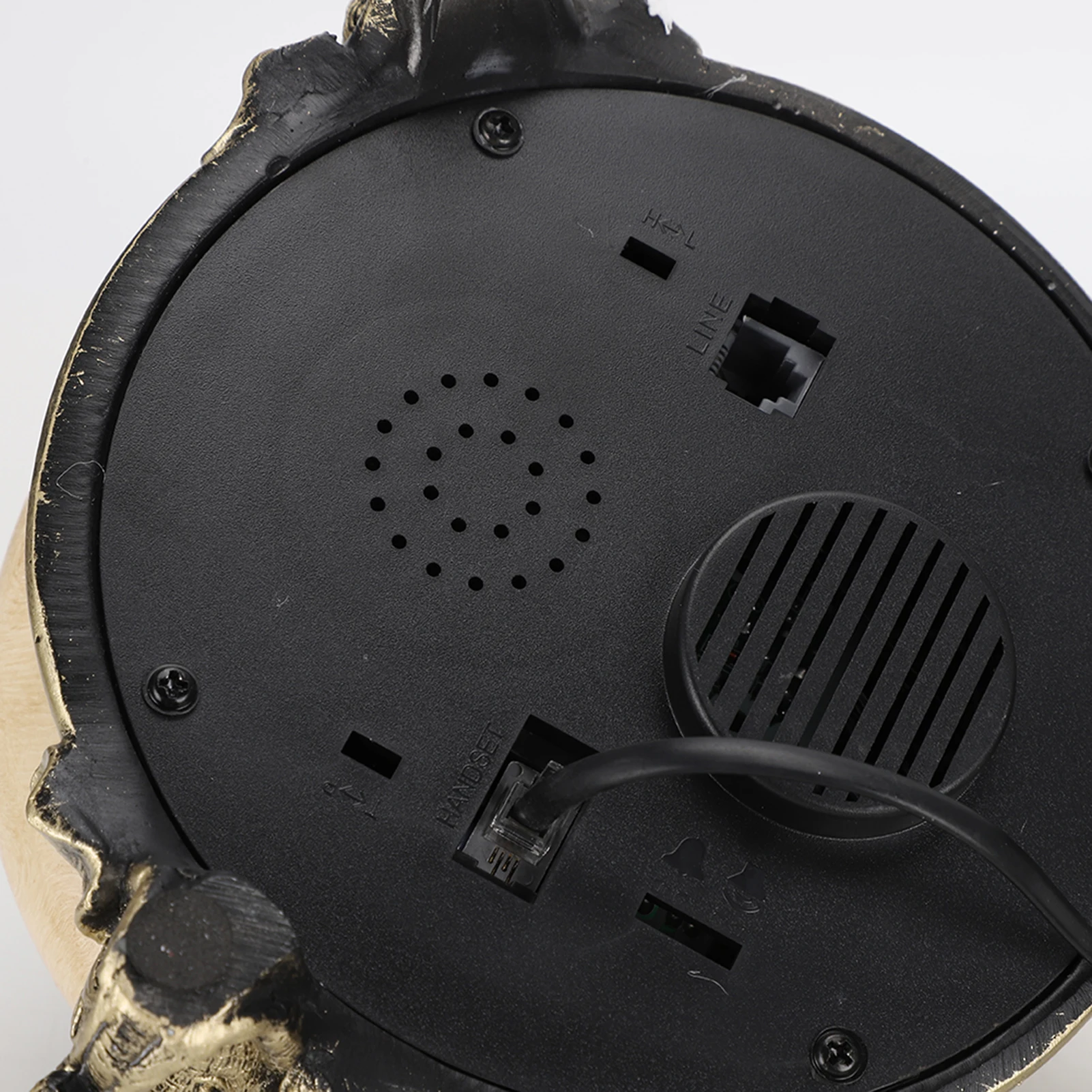 

European Antique Telephone Rotary Dial Design Retro Landline Phone Corded Telephone Vintage Phone FSK/DTMF Caller ID for Home
