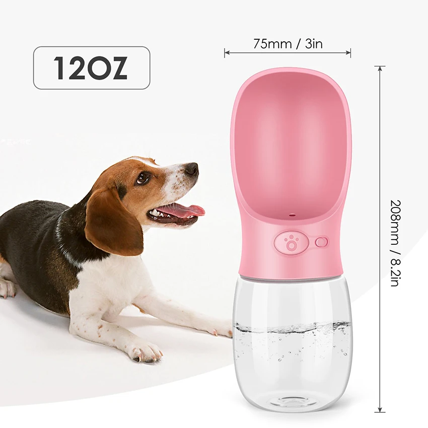 

Pet Dog Water Bottle Portable Bottle for Small Medium Large Dog Leakage-proof Dogs Water Bottle Outdoor Water Bowl Pet Products