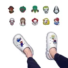 50 шт. фигурки из фильма ужасы, подвески-талисманы из ПВХ для обуви, садовая обувь, сандалии, украшения для мужчин и женщин, подарок на Хэллоуин