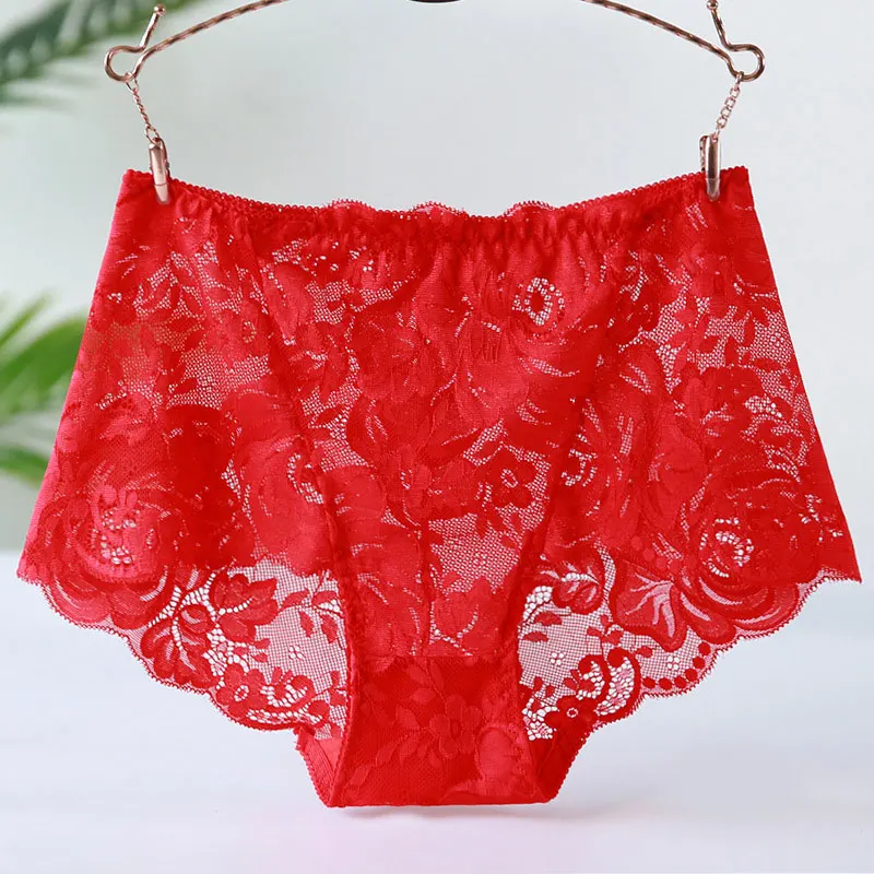 Женские модные сексуальные трусики большие размеры кружевные трусы женские