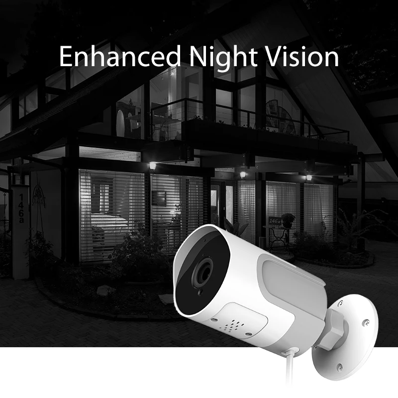 HD 1080P 2MP wifi IP камера беспроводная Wi-Fi Камера уличная SD карта слот двухсторонняя