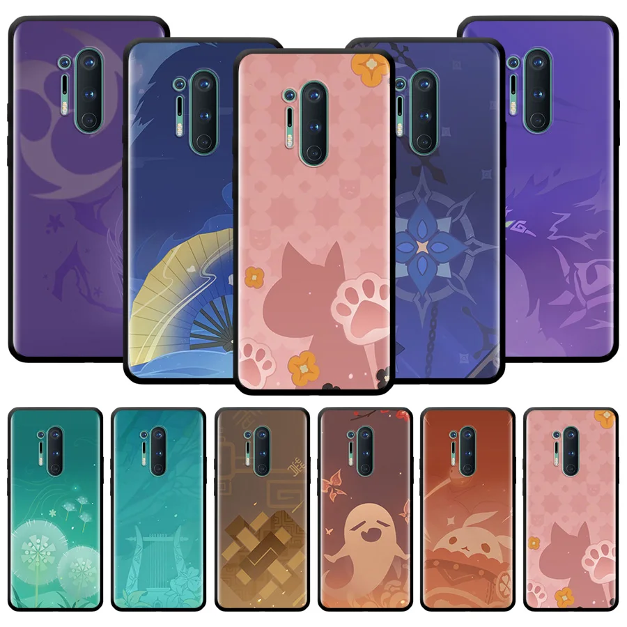 

Genshin Impact Game Clear Luxury Phone Case For Oneplus Nord N100 N200 N10 7 8 9 7T 8T 9R 9RT CE 2 Z Pro 5G Luxury Silicon Cover