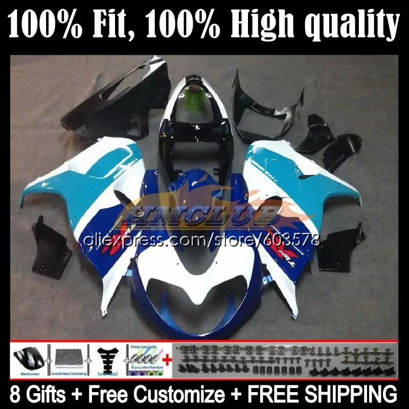 

OEM для SUZUKI SRAD TL1000 TL 1000 R 1000R 98 99 00 01 02 03 16CL.21 TL1000R 1998 1999 2000 2001 2002 2003 металлический синий обтекатель