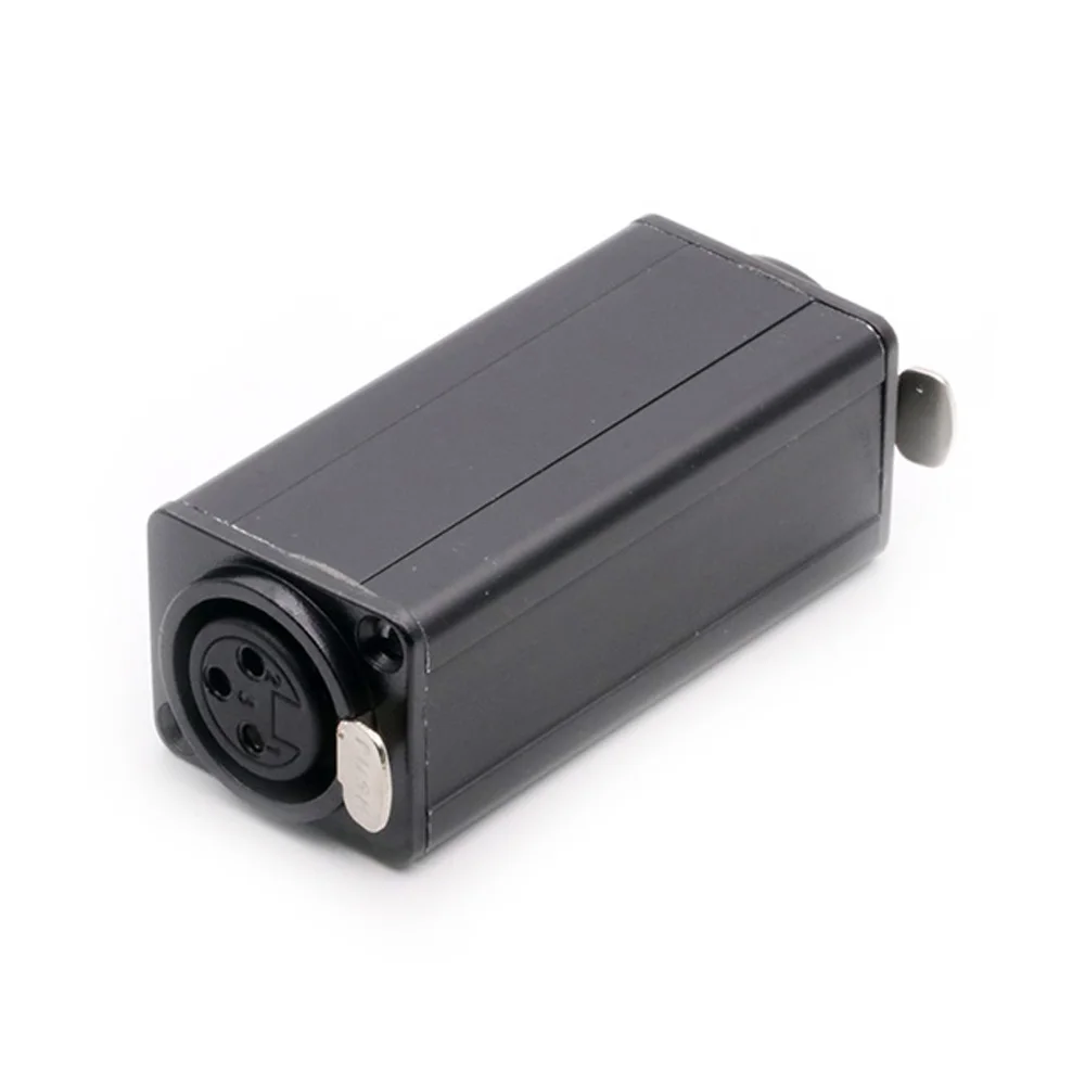 1PC New Arrival Black 3PIN XLR Straight Adapter High quality Panel Mount Connector Male to Female Extension | Обустройство дома