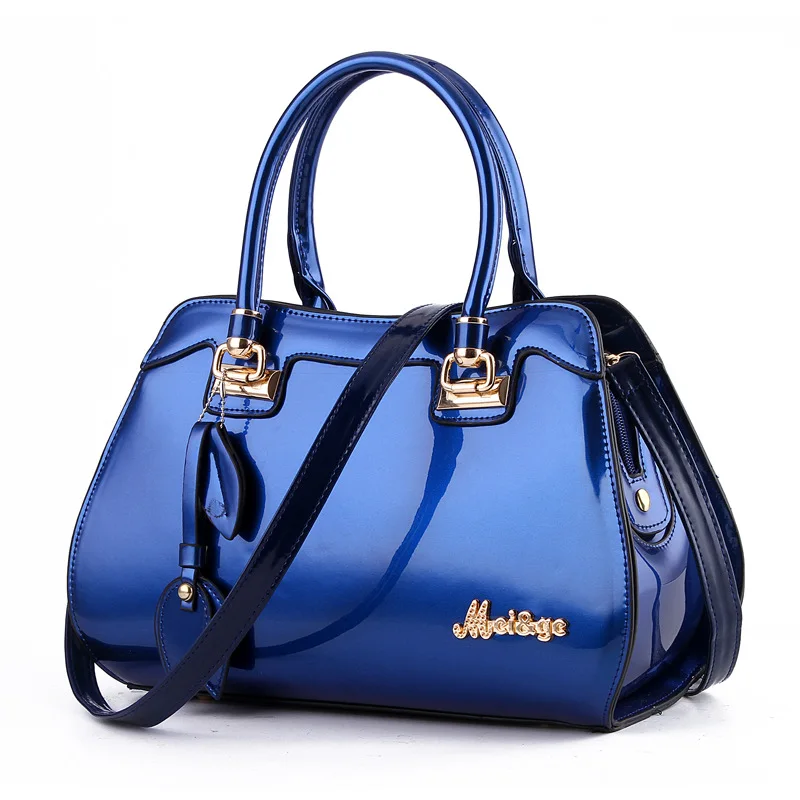 

2022 Woman PU Leather Large Capacity Hobos Handbag Female Message Tote Bag Office Ladies Designer Luxury Purse Bag