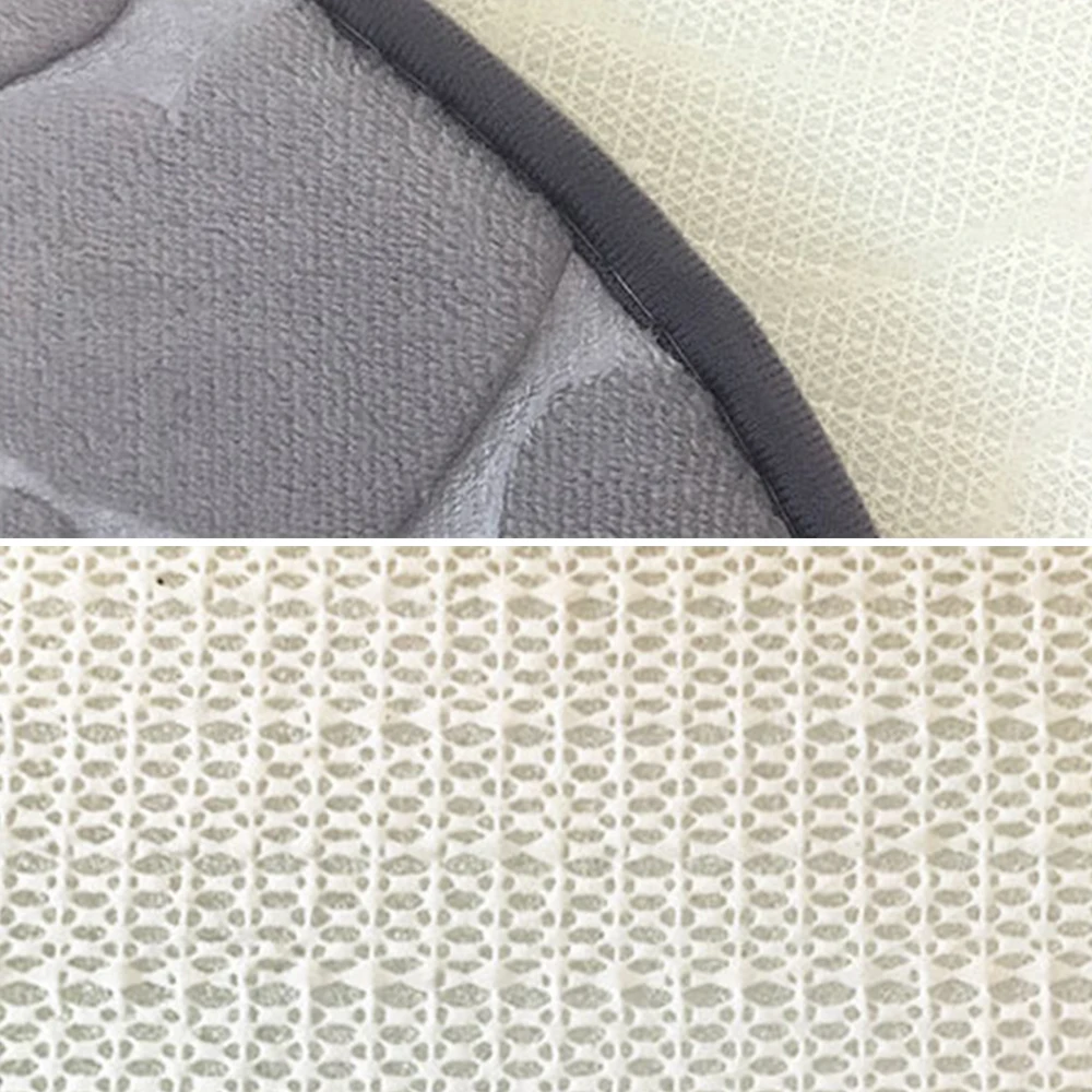 

3PC Home Bath Mat Non-slip Bathroom Carpet Soft Coral Fleece Memory Foam Rug Mat kitchen Toilet Floor Decor