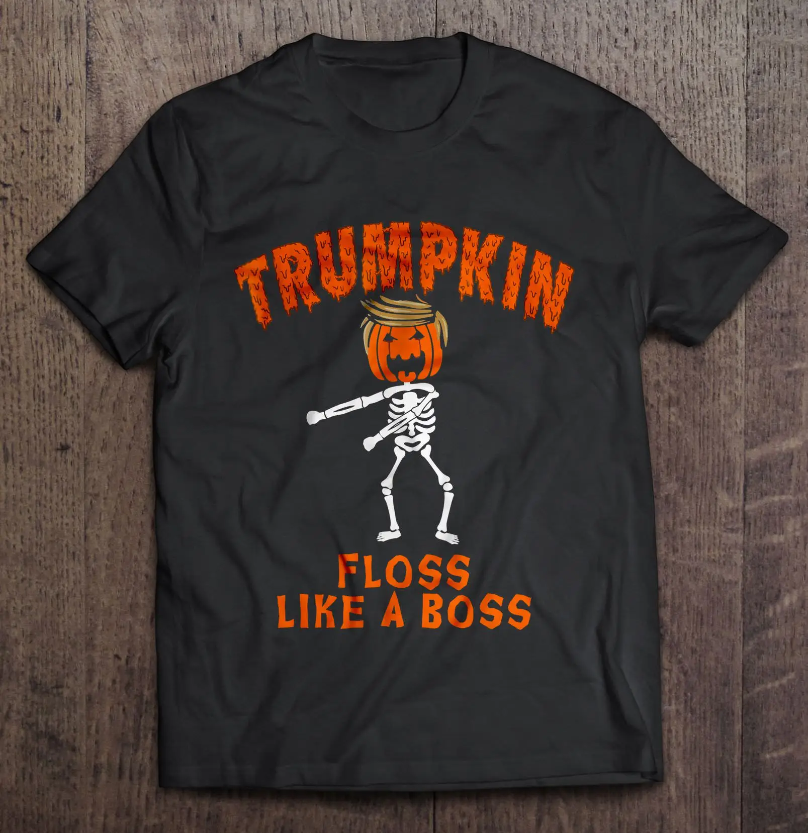 Trumpkin Floss как босс футболки для Хэллоуина | Мужская одежда