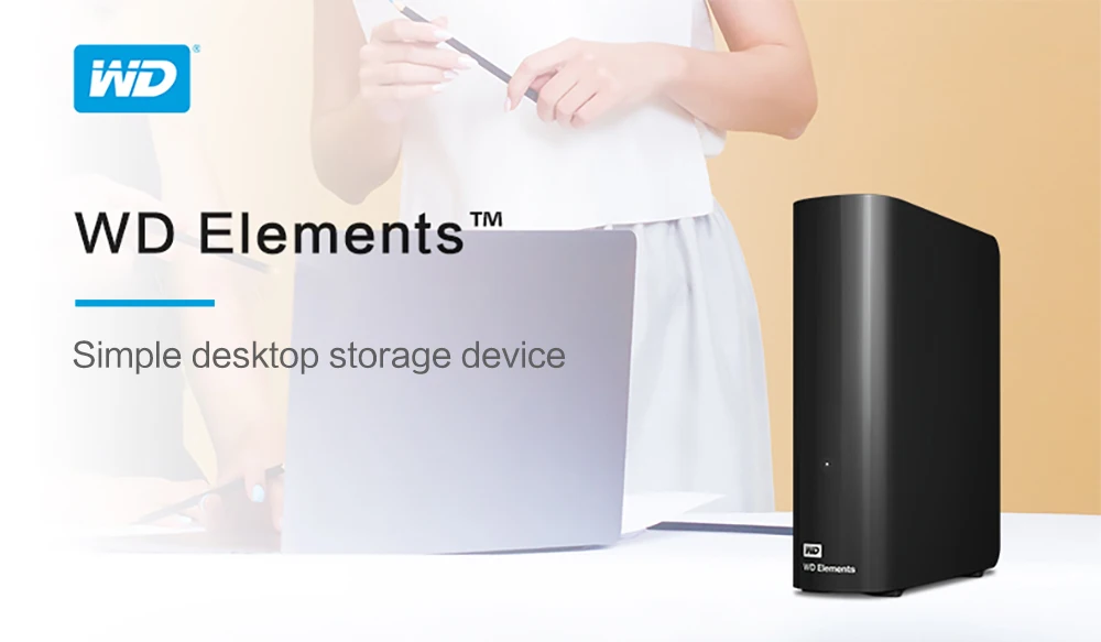 Western Digital 3 ТБ 4 ТБ 6 ТБ 8 ТБ 10 ТБ элементы настольного жесткого диска USB 3,0 disco duro externo 4 ТБ WDBWLG0080HBK-NESN