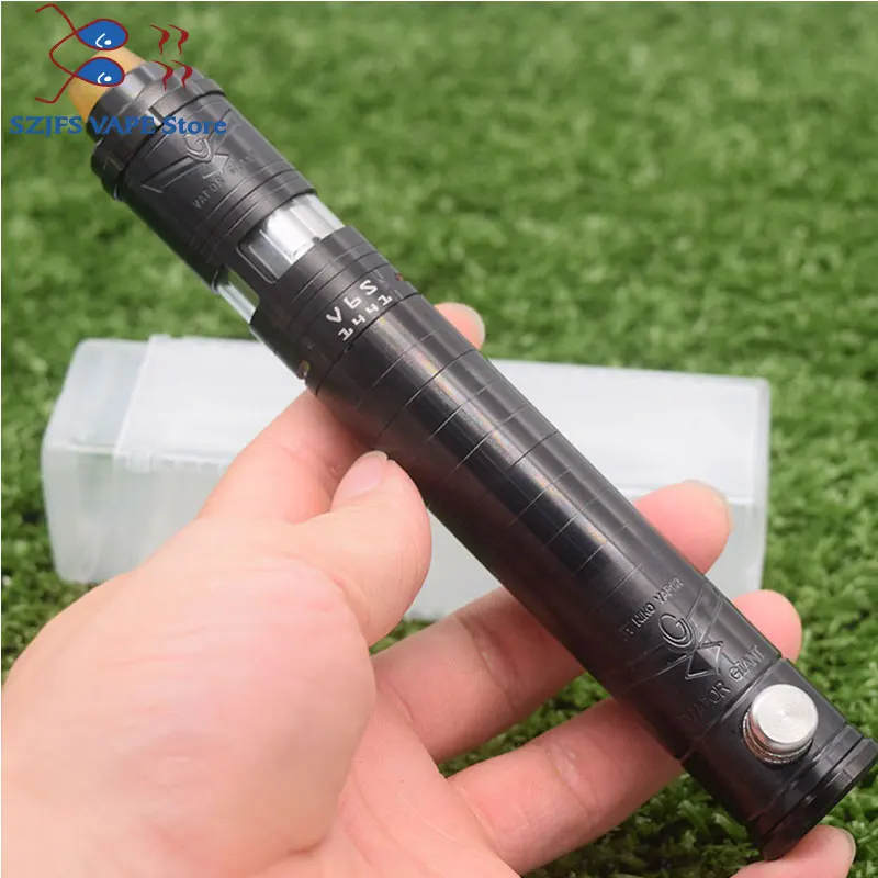 Электронная сигарета fit Vapor Giant mod v6S 23 мм RTA объем 6 мл 316ss vs x AmbitionZ VapeR ARCLESS Buffalo Mechanical |
