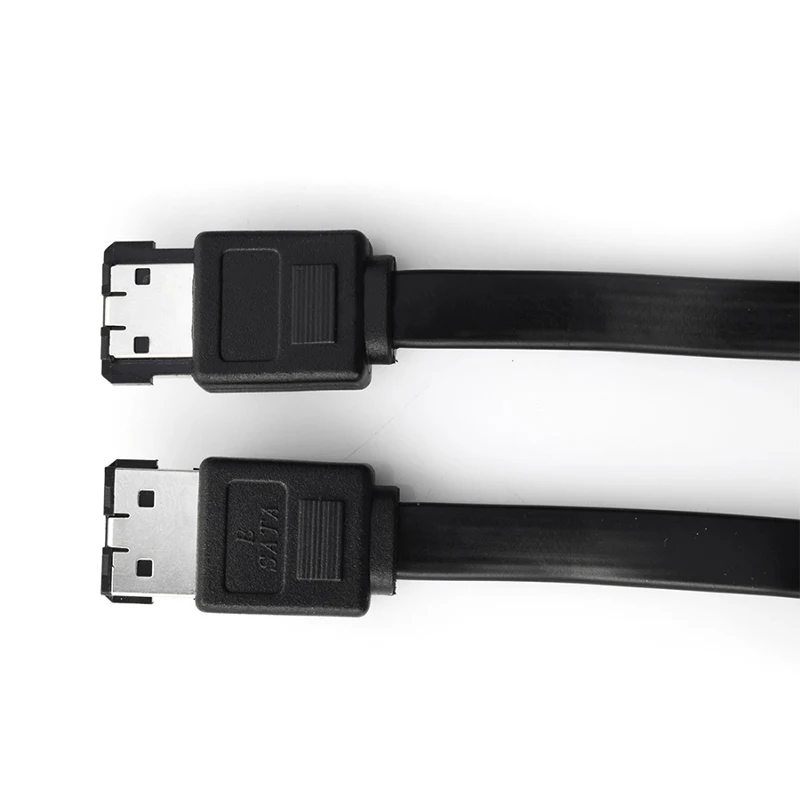 

New Arrival High Quality E-SATA eSATA Male to Male Extension Data Transfer Cable Cord for Portable Hard Drive 60cm Dropshipping