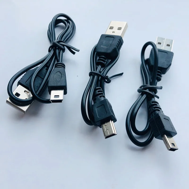 

1pc 80cm USB 2.0 Male A To Mini B 5-pin Charging Cable for Digital Cameras for MP3 / MP4 Player USB Data Charger Cable