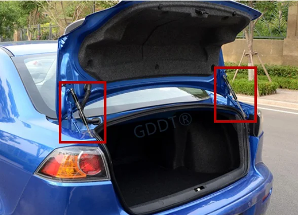 

2 шт., опоры для подъема задней крышки багажника для Lancer CY CZ 5925A042 Подъемник задней двери, поддержка крышки багажника для автомобиля Evo Pair