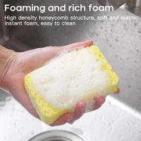 household dishwasher sponges kitchen cleaning sponge brush washing scourer dirt remover kitchen cleaning tools dropshipping
