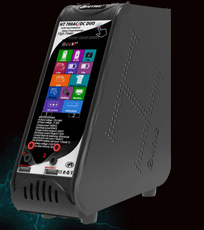 

New product model accessories HTRC H400AC DC DUO smart balance charger dual output