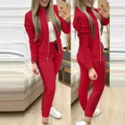 Женский спортивный костюм из двух предметов, повседневные спортивные костюмы, спортивные костюмы, спортивные толстовки на молнии и спортивные штаны, одежда на осень и зиму, 2021