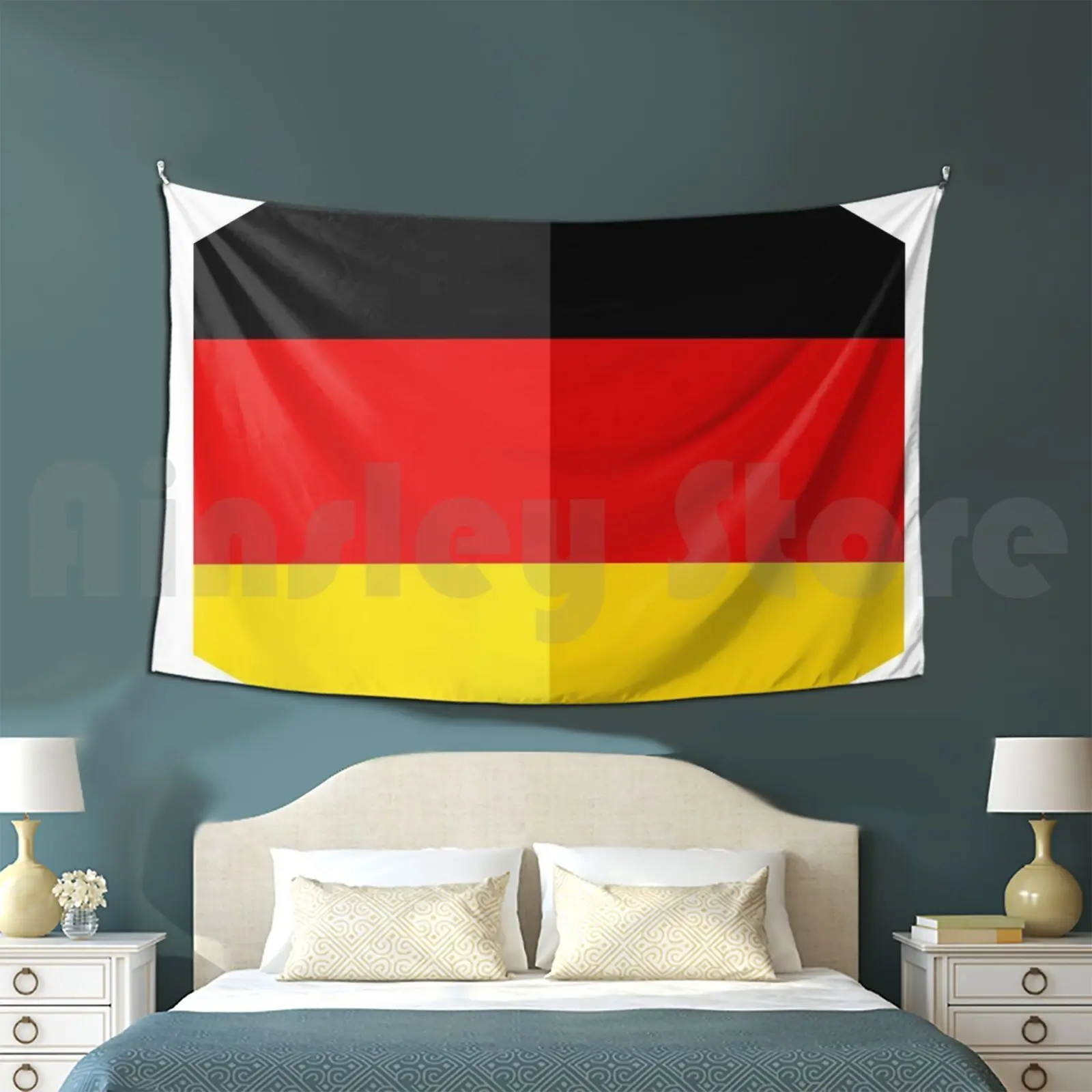 

Germany Diamond Tapestry Background Wall Hanging Germany Flag